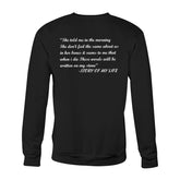 Unisex Niall Memories Sweatshirt